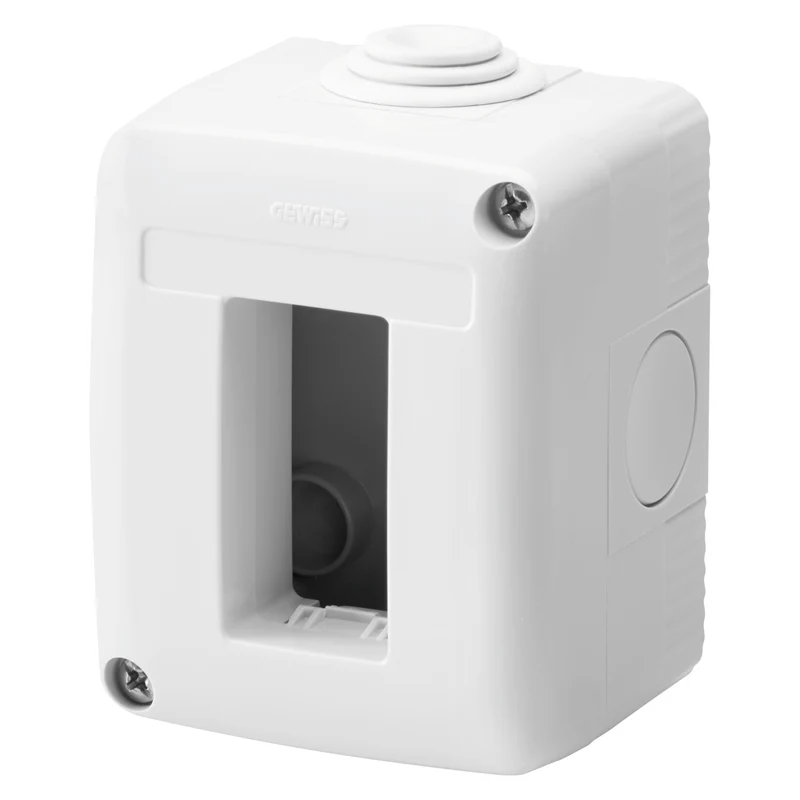 GEWISS GW27001 - Contenitore System 1 Posto Protetto Grigio IP40