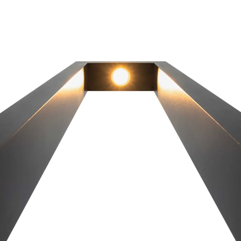 Bonn - Lampadaire led extérieur design contemporain