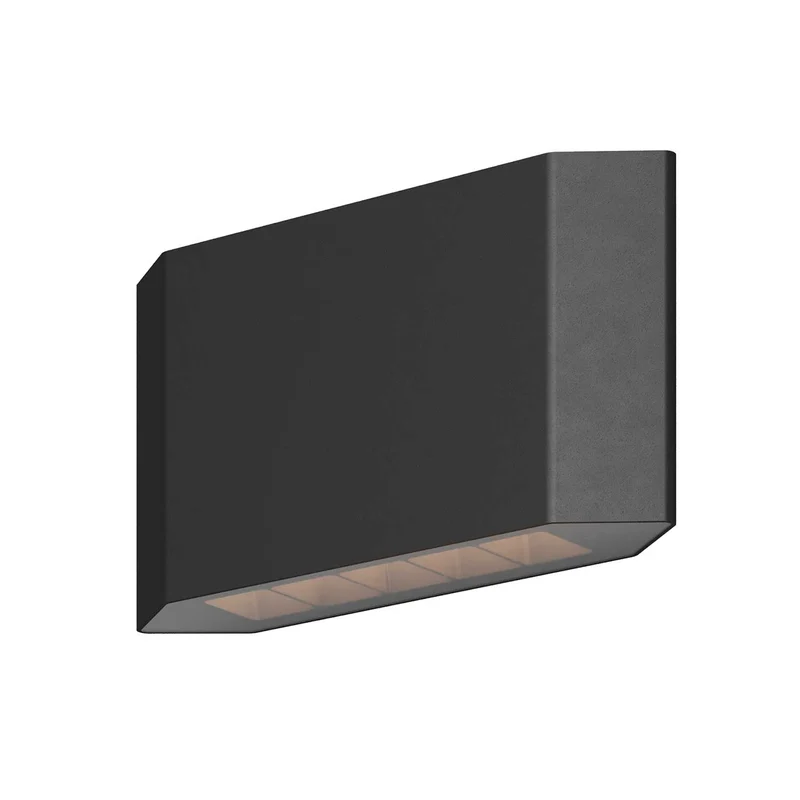 Pull - Applique murale LED à lumière rasante en acier, style contemporain