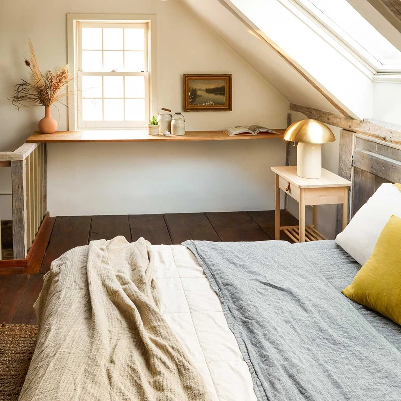 Gaia - Lampe à poser en céramique et laiton, style contemporain