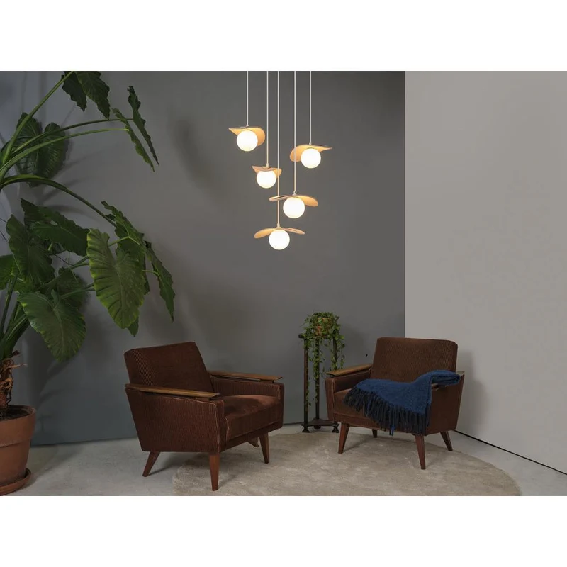 OSRAM DECOR Pearl Lampada a sospensione 5xG9 Beige