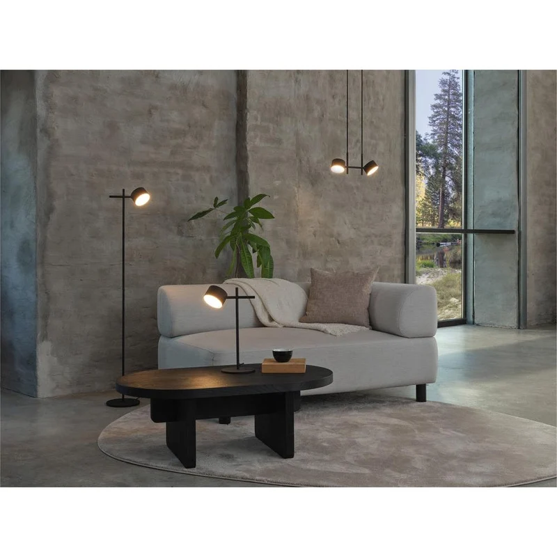 OSRAM DECOR Kyoto Lampada da terra 12W 930 TOUCH DIM Nero