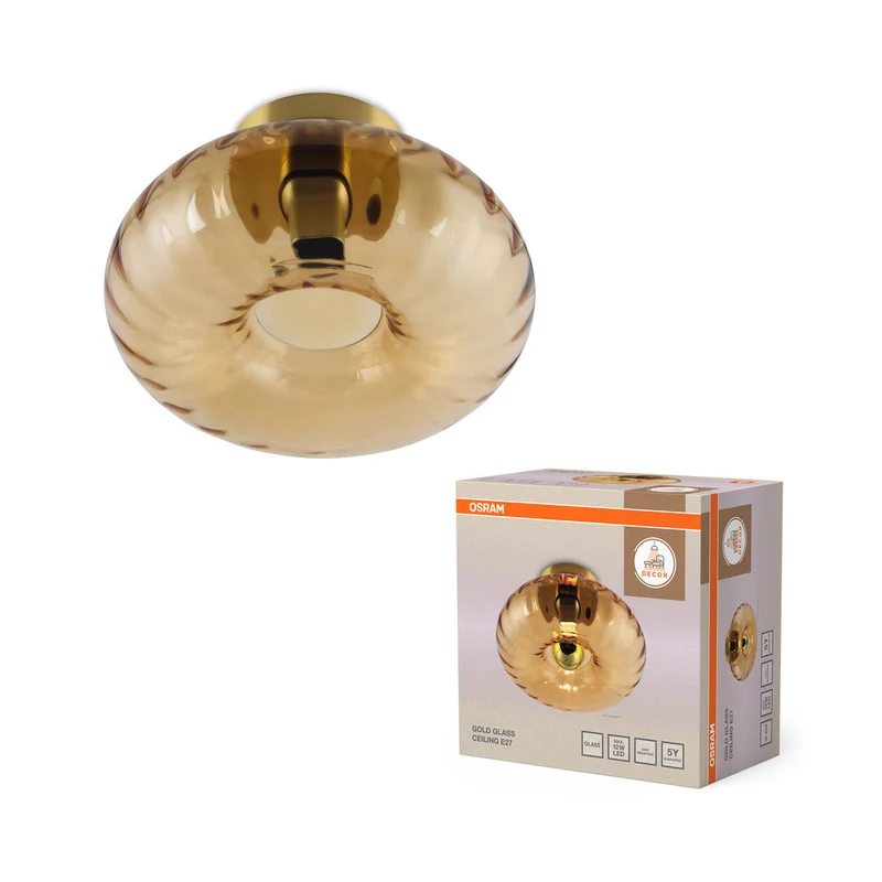 OSRAM DECOR Gold Glass Plafoniera E27 Oro