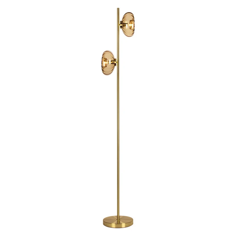 OSRAM DECOR Gold Glass Lampada da terra 2xE14 Oro