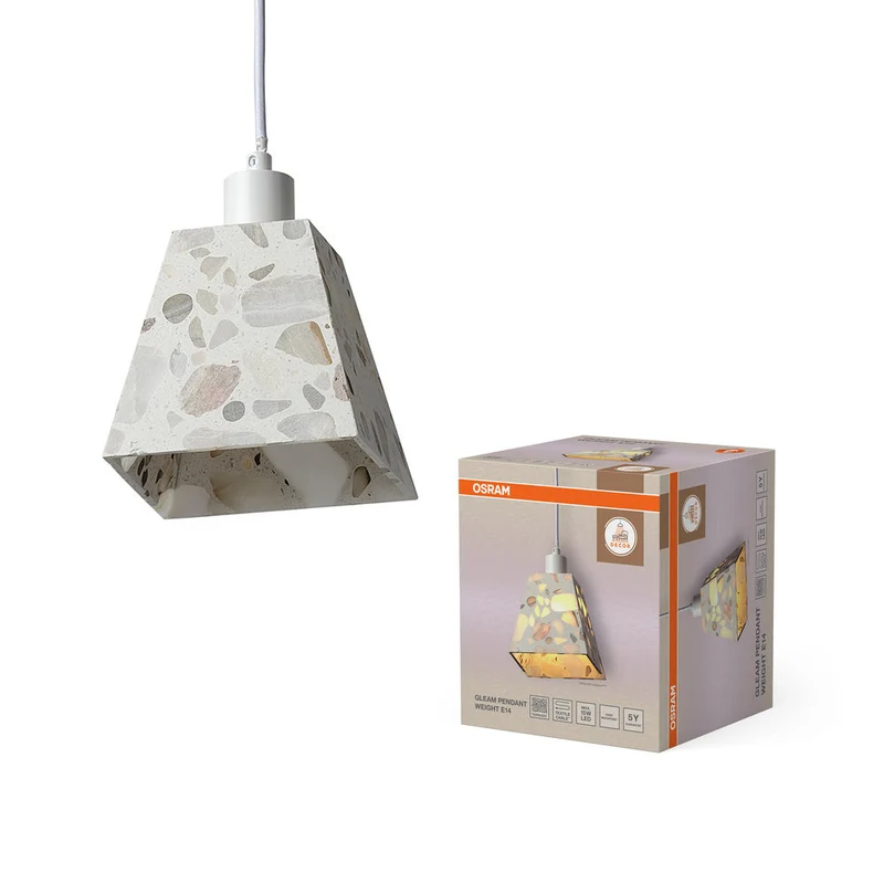 OSRAM DECOR Gleam Lampada a sospensione Weight E14 Bianco