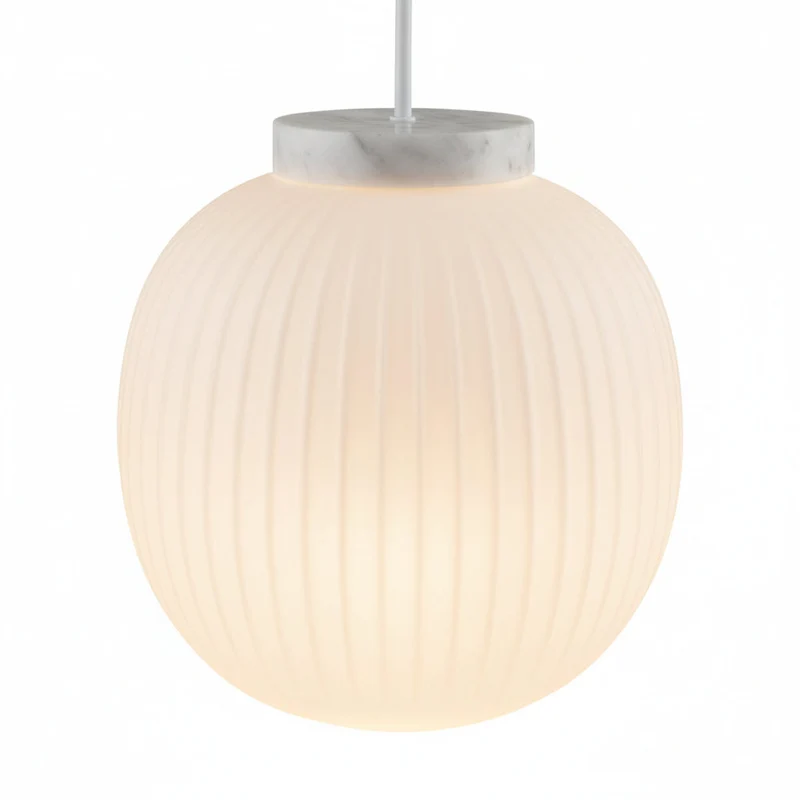 OSRAM DECOR Glass Lantern Marble Lampada a sospensione E27
