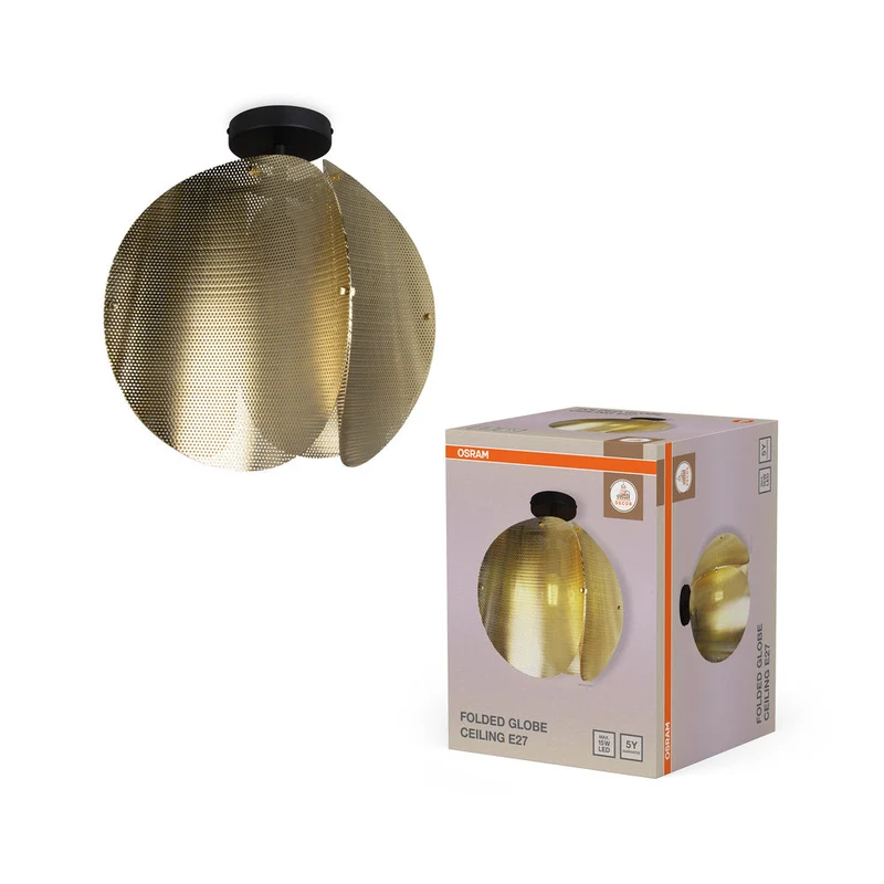OSRAM DECOR Folded Globe Plafoniera E27 Oro