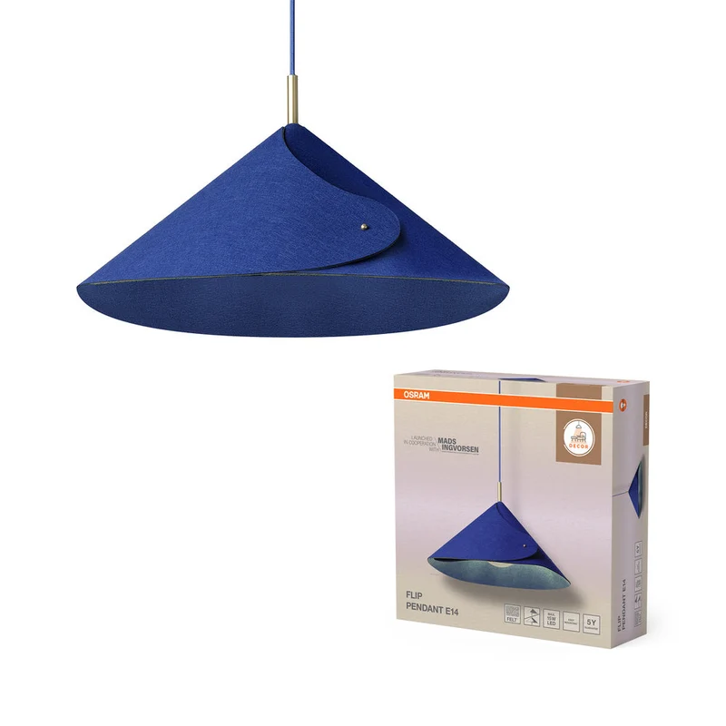 OSRAM DECOR Lampada a sospensione Flip E14 Blu