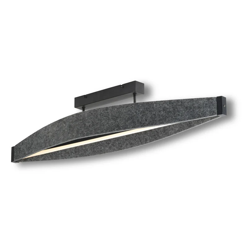 OSRAM DECOR Plafoniera Flat Felt 23W 830 Grigio scuro