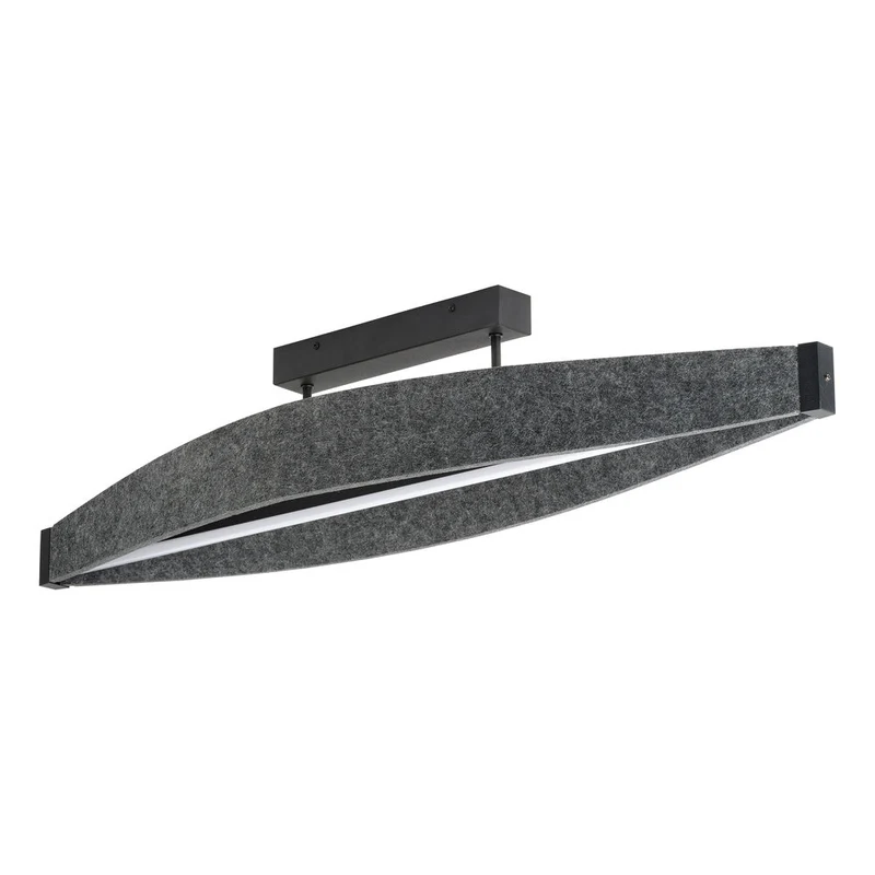 OSRAM DECOR Plafoniera Flat Felt 23W 830 Grigio scuro