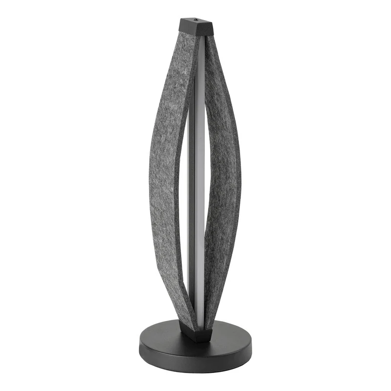 OSRAM DECOR Lampada da tavolo Flat Felt 13W 830 Grigio scuro