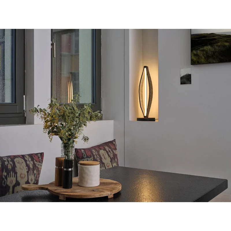 OSRAM DECOR Lampada da tavolo Flat Felt 13W 830 Grigio scuro