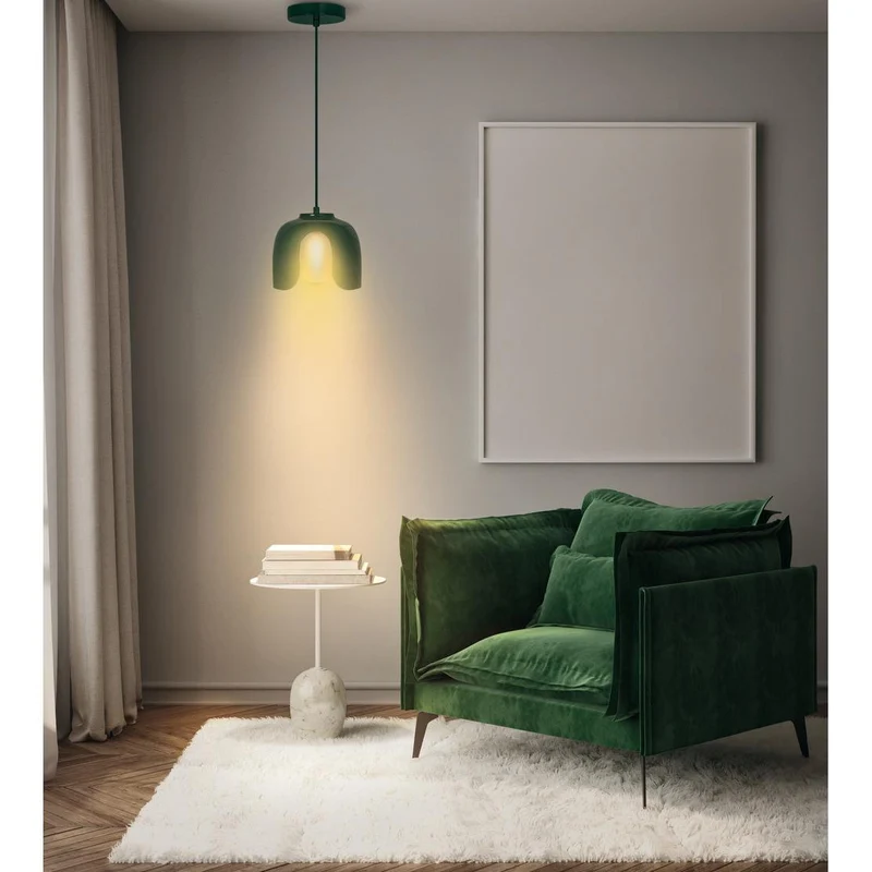OSRAM DECOR Lampada a sospensione Corolle E27 Verde