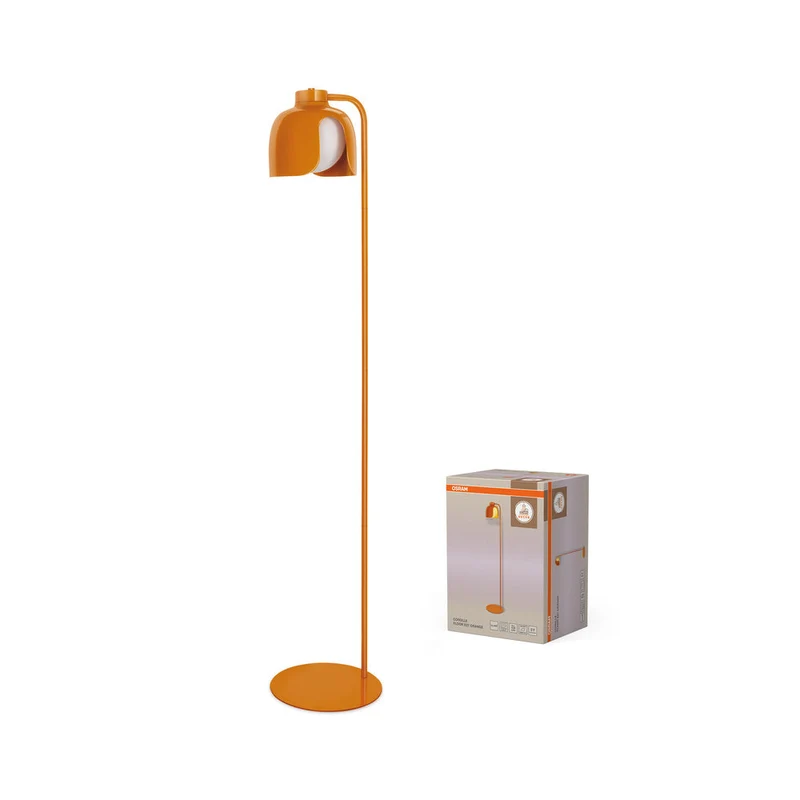 OSRAM DECOR Lampada da terra Corolle E27 Arancione