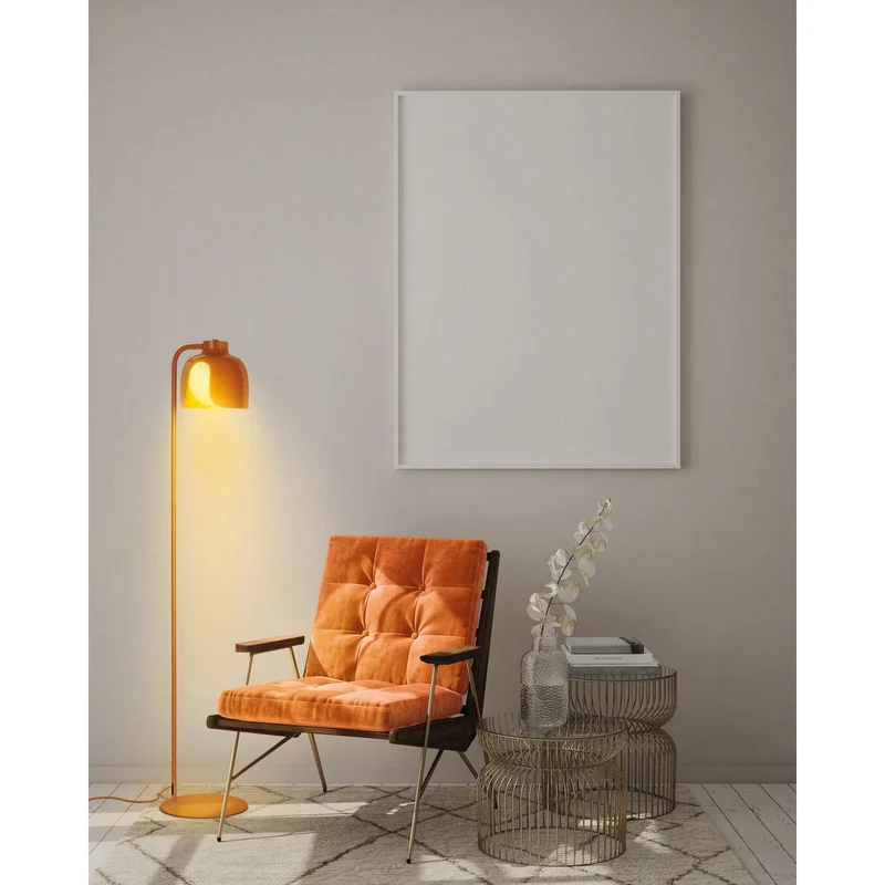 OSRAM DECOR Lampada da terra Corolle E27 Arancione