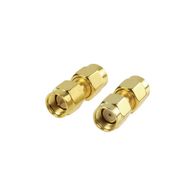 Nedis Adattatore SMA RP SMA Maschio - SMA Maschio Oro VLSP02110A 1 Pz