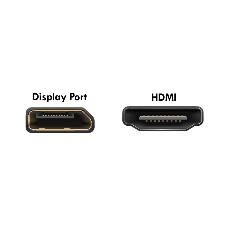 Nedis adattatore maschio da display port a hdmi, cavo in rame lungo 2 metri con contatti placcati in nickel, risoluzione full hd 1080p