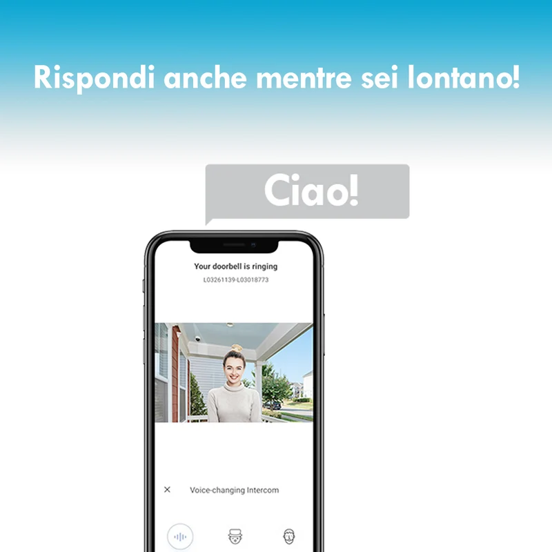 Ezviz HP7 Videocitofono smart home 2K, connesso ad internet, citofono smart con schermo touch da 7 pollici, campanello integrato
