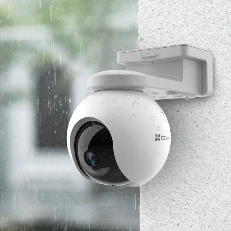 Ezviz HB8 2K Telecamera motorizzata Wi-Fi alimentata a batteria, risoluzione 2K, visione notturna, smart home camera impermeabile, visione 360