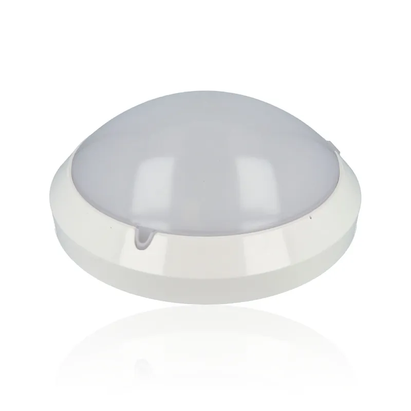 Plafoniera LED tonda da esterno diam.295mm, 16W, 220Vac, Luce Naturale, Bianco