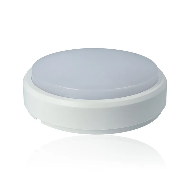 Plafoniera LED tonda, 12W, 220Vac, Luce Naturale, Bianco