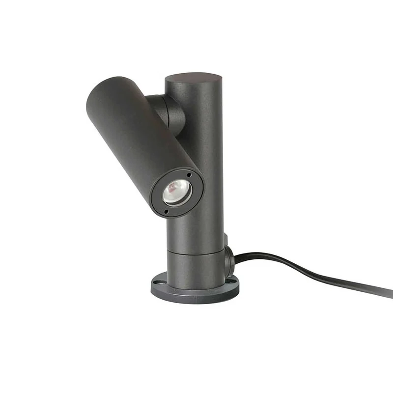Spy - Potelet LED en acier et polyéthylène, style contemporain