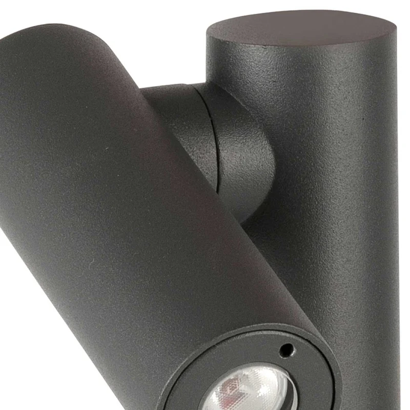 Spy - Potelet LED en acier et polyéthylène, style contemporain