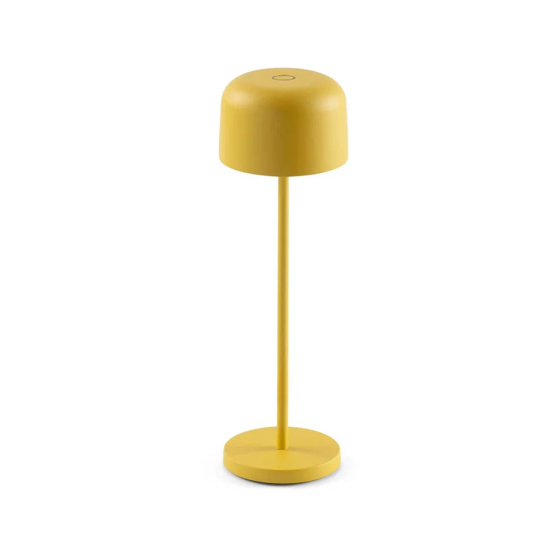 Mavis - Lampe à poser sans fil en acier, style contemporain