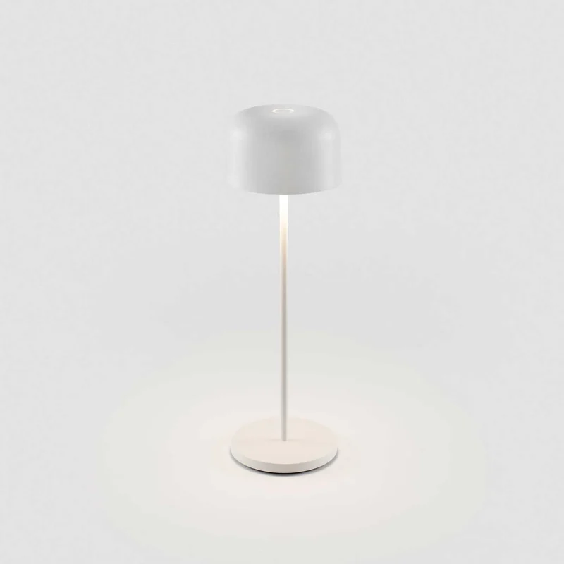Mavis - Lampe à poser sans fil en acier, style contemporain