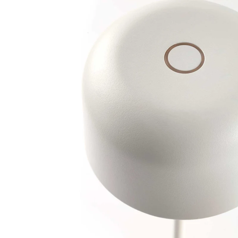 Mavis - Lampe à poser sans fil en acier, style contemporain