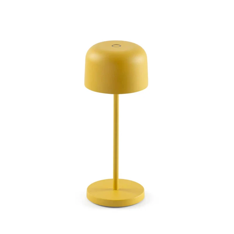 Mavis - Lampe à poser sans fil en acier, style contemporain