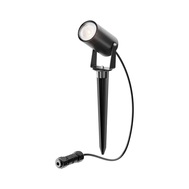 Scope - Piquet extérieur orientable en acier, style contemporain