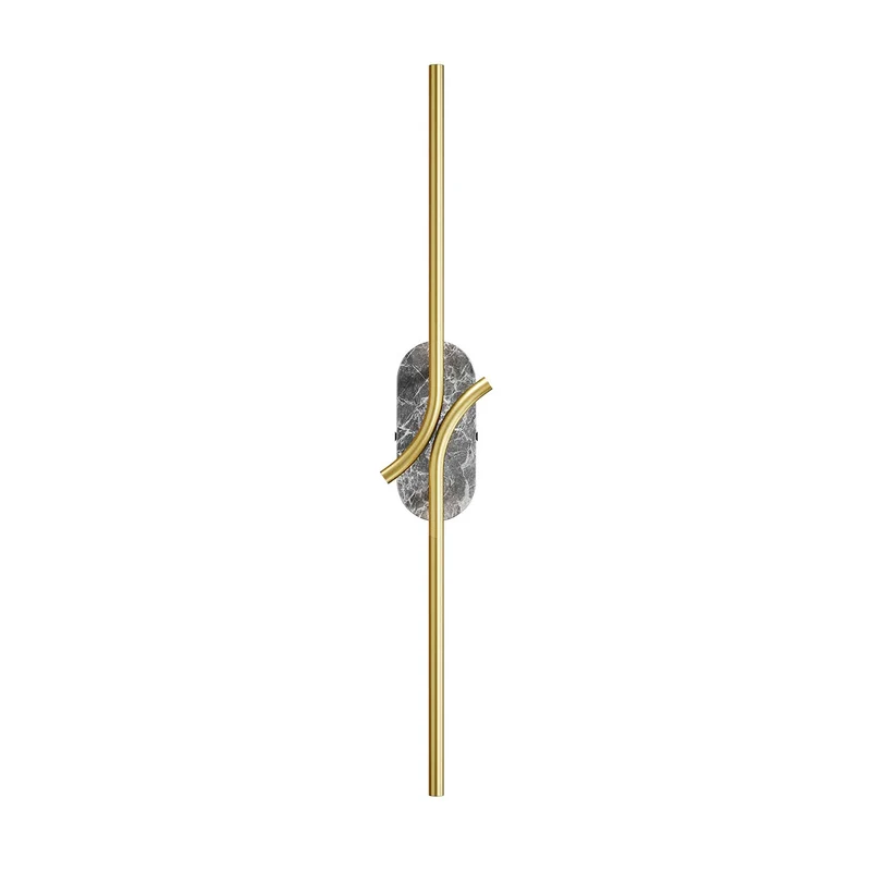 Renaissance - Applique murale LED décorative texturée en acier, style baroque