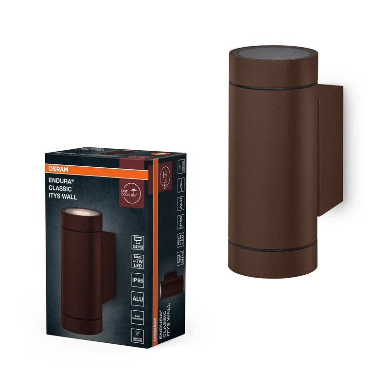 OSRAM ENDURA® Classic Applique da esterno IP65 GU10 Itys Ruggine