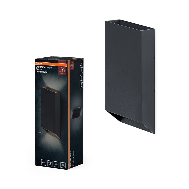 OSRAM ENDURA® Classic Copen Up-Down Applique da esterno GU10 IP54 Grigio scuro