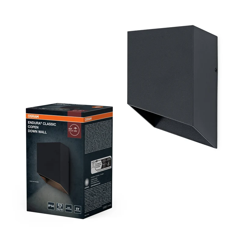 OSRAM ENDURA® Classic Copen Down Applique da esterno GU10 IP54 Grigio scuro