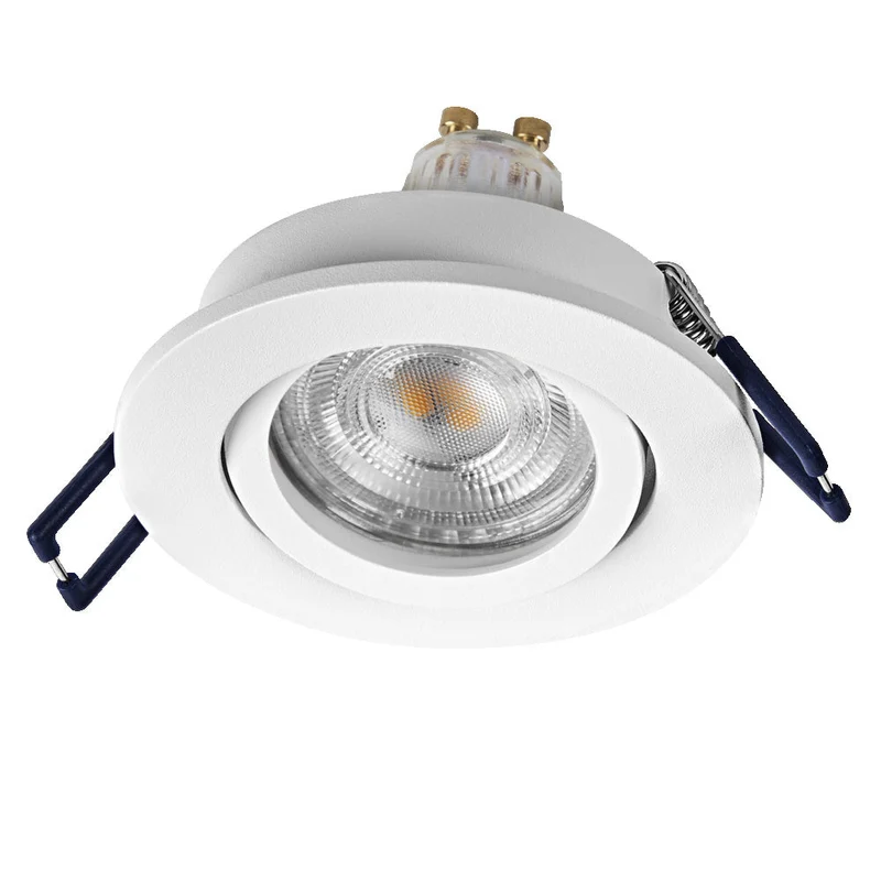 Set faretti da incasso OSRAM LED Spot Recess GU10 Click-Dim orientabile 3,7W Bianco