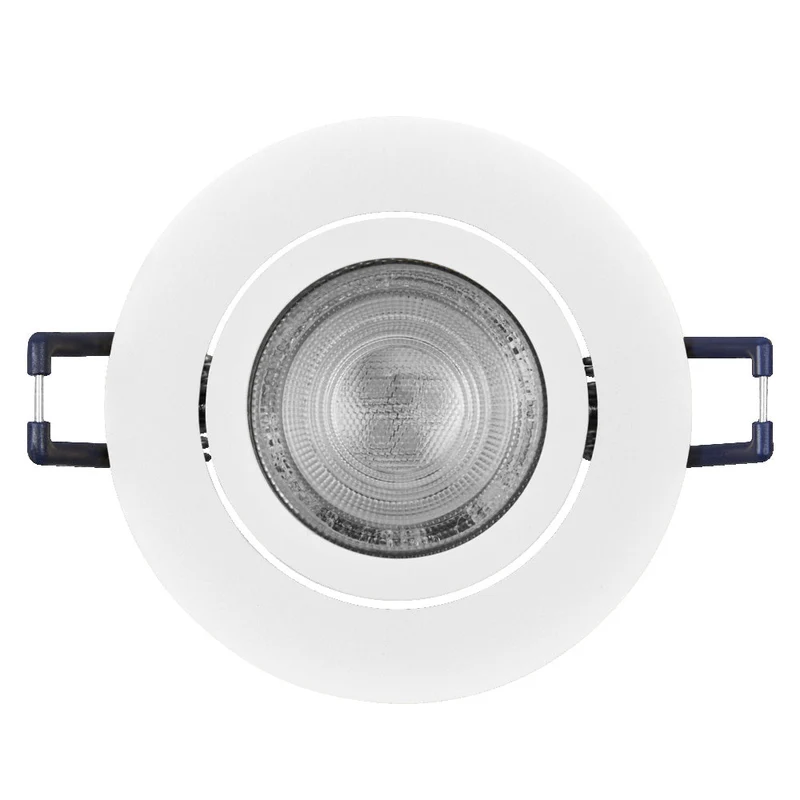 Set faretti da incasso OSRAM LED Spot Recess GU10 orientabile Click 4,5W Bianco ⌀68 mm