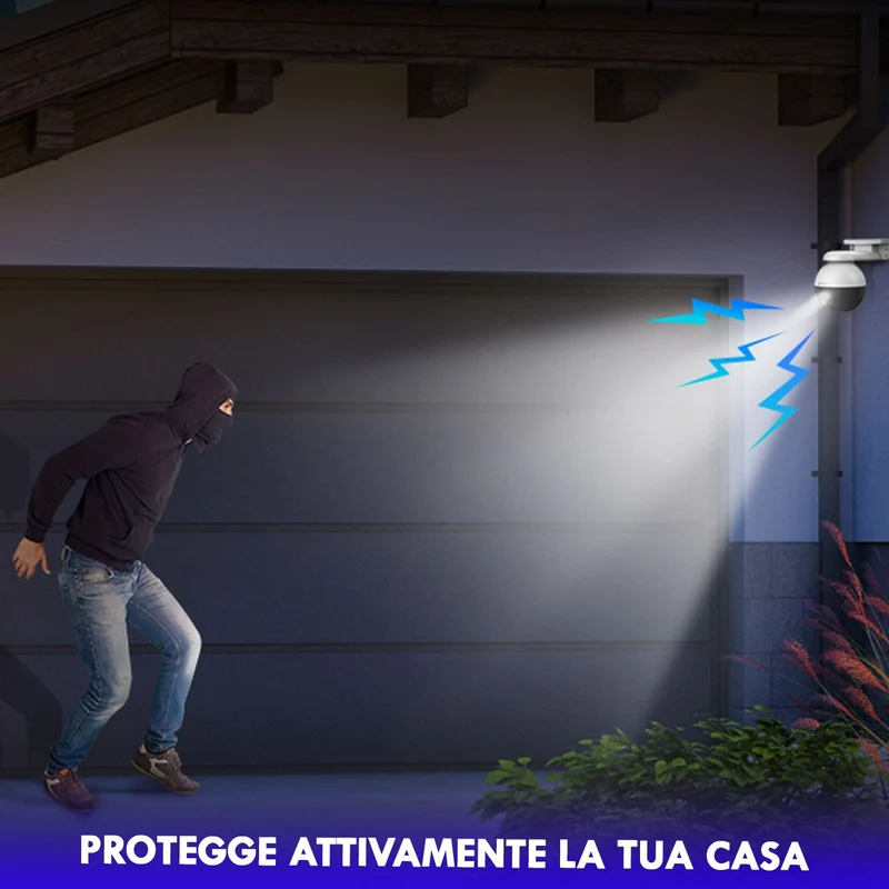 Ezviz C8W Pro Telecamera di videosorveglianza Wi-Fi, risoluzione 2K, videocamera di sicurezza motorizzata, smart home camera 360 gradi