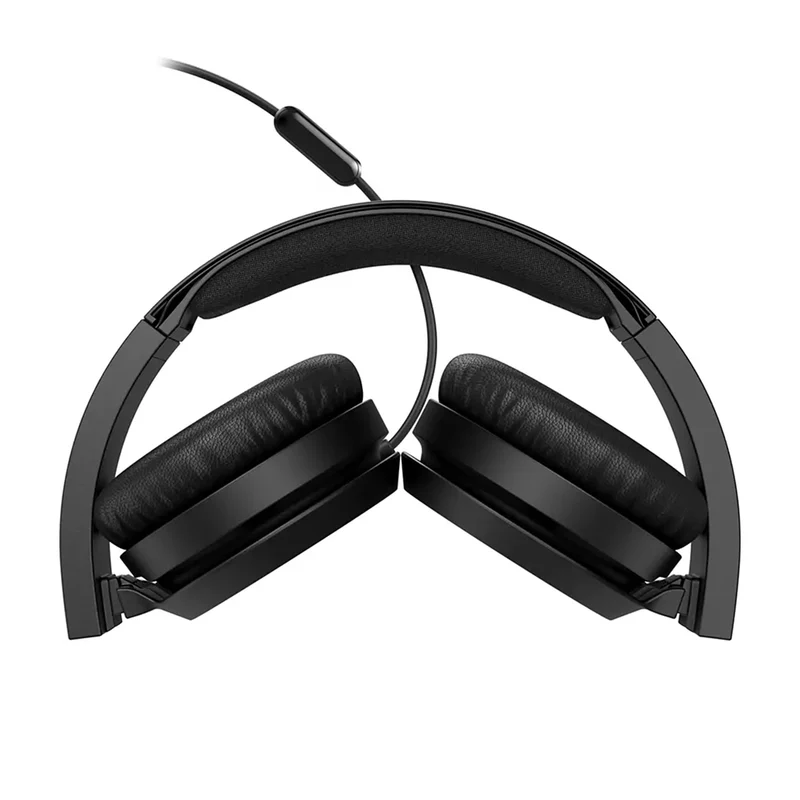 PHILIPS Cuffie on-ear ad arco con cavo, bassi profondi ed alti definiti, cuffie ripiegabili con microfono integrato
