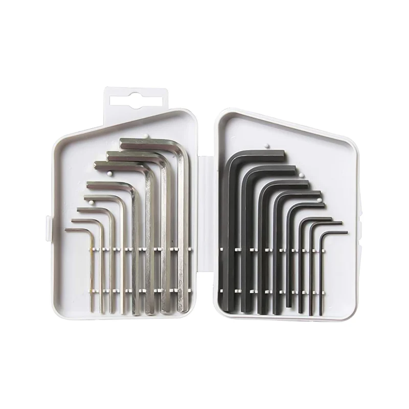 Pro'skit set di 16 chiavi a brugola professionali, kit chiavi esagonali da 1,5mm a 6mm, set chiavi di allen, chiavi bit con custodia e adattatore SD
