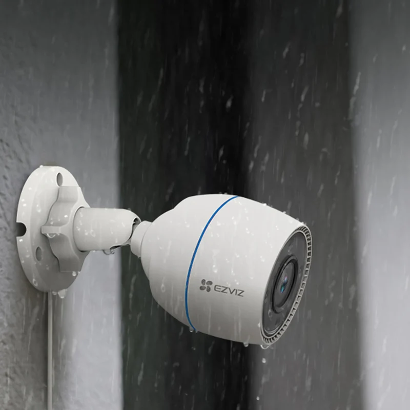 Ezviz C3TN Color Telecamera di di videosorveglianza Wi-Fi, Smart Home camera 1080p, visione notturna a colori, impermeabile