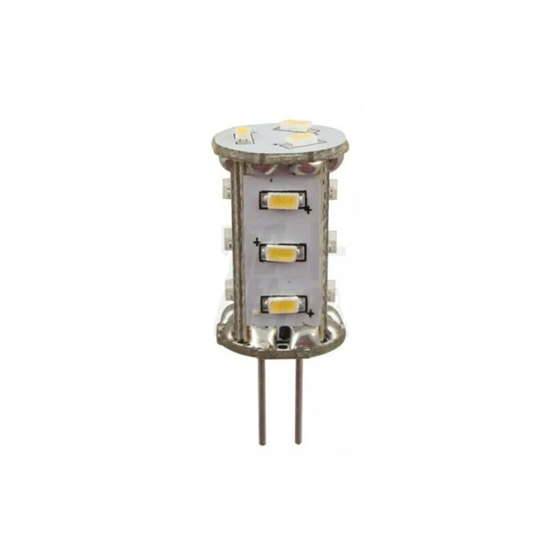 Alpha Elettronica Lampadina Led, lampadina G4, 1,5W, 12Vac/dc, luce Bianca calda 300K, 160 lm