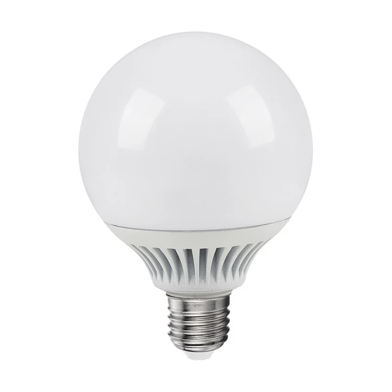 Alcapower Lampadina LED, lampadina Globo 95 Led, attacco G95, 230Vac, 18W, luce Bianca Fredda 6000K, E27