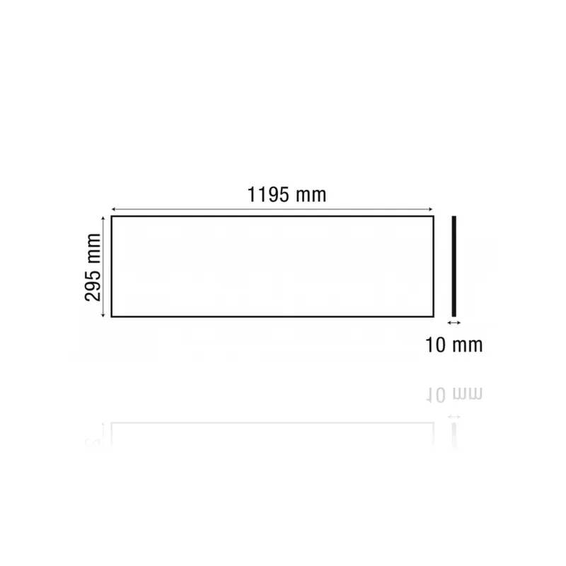 Pannello LED 1200x300mm, 30W, 110/220Vac, Luce Naturale