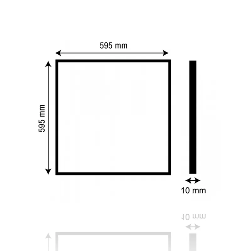 Pannello LED 600x600mm, 30W, 110/220Vac, Luce Naturale