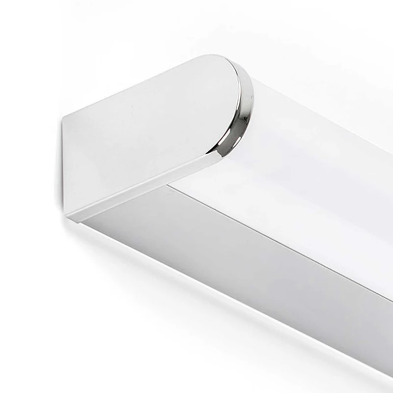Tide - Applique murale LED pour miroir en acier, style contemporain