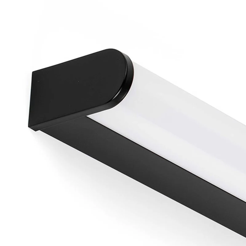 Tide - Applique murale LED pour miroir en acier, style contemporain