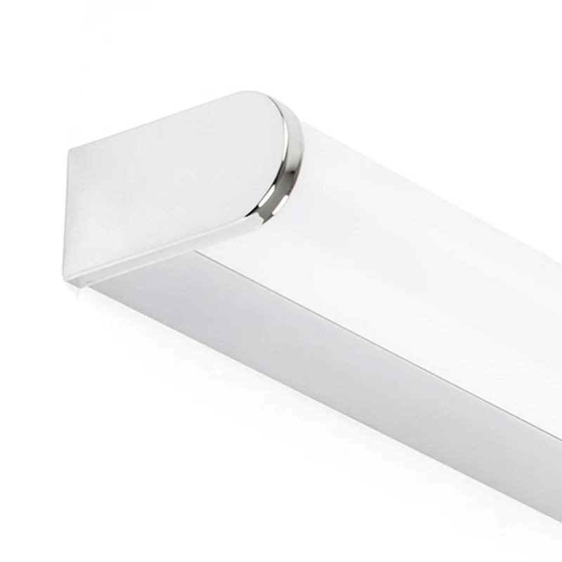 Tide - Applique murale LED pour miroir en acier, style contemporain