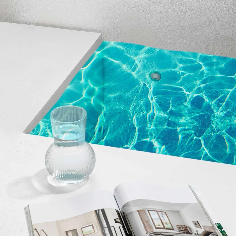 Nok - Spot LED immergeable en nickel mat, style contemporain